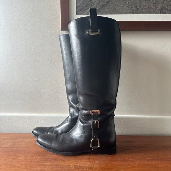 *Retails for over $2000* Ralph Lauren Collection boots (6.5) - Picture 1 of 4